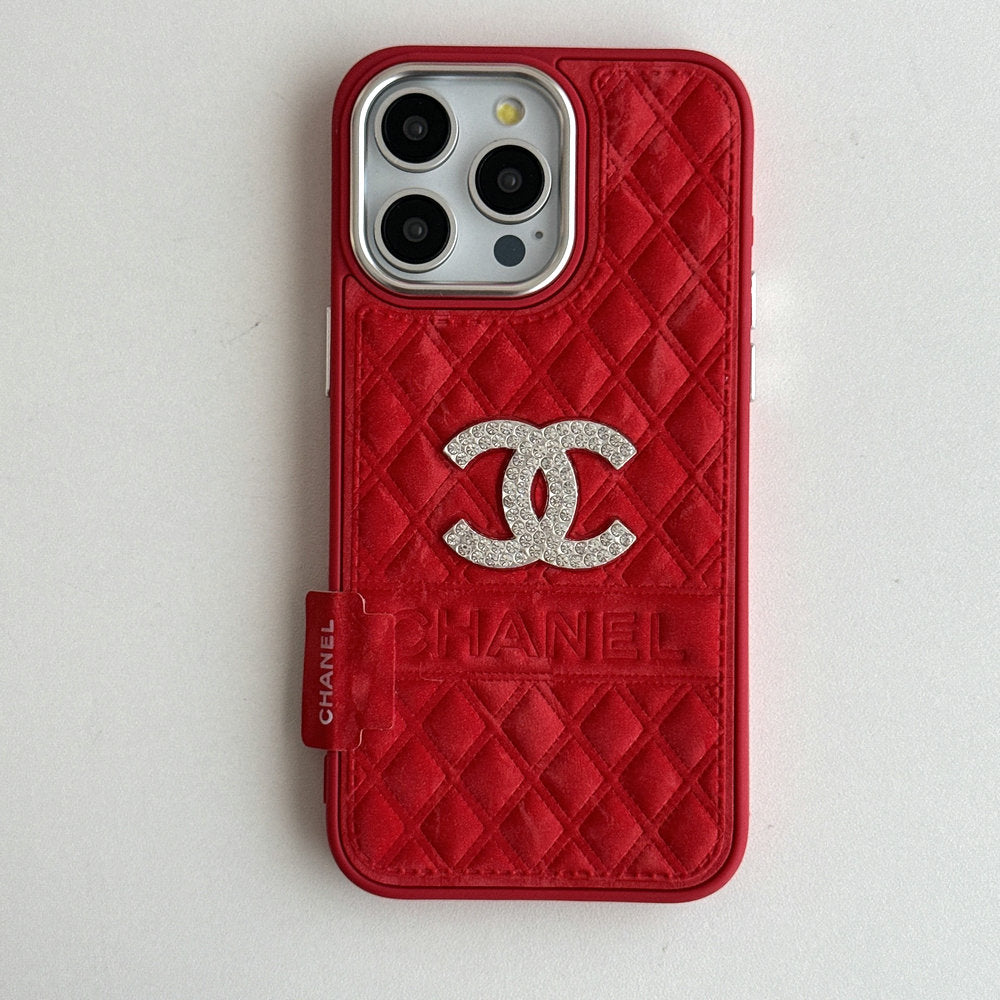 CC Auréla Velvet Shine Logo Case