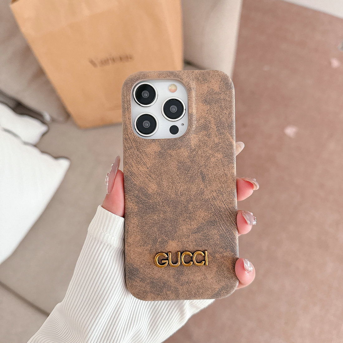 Aurevo Brass Letter Case