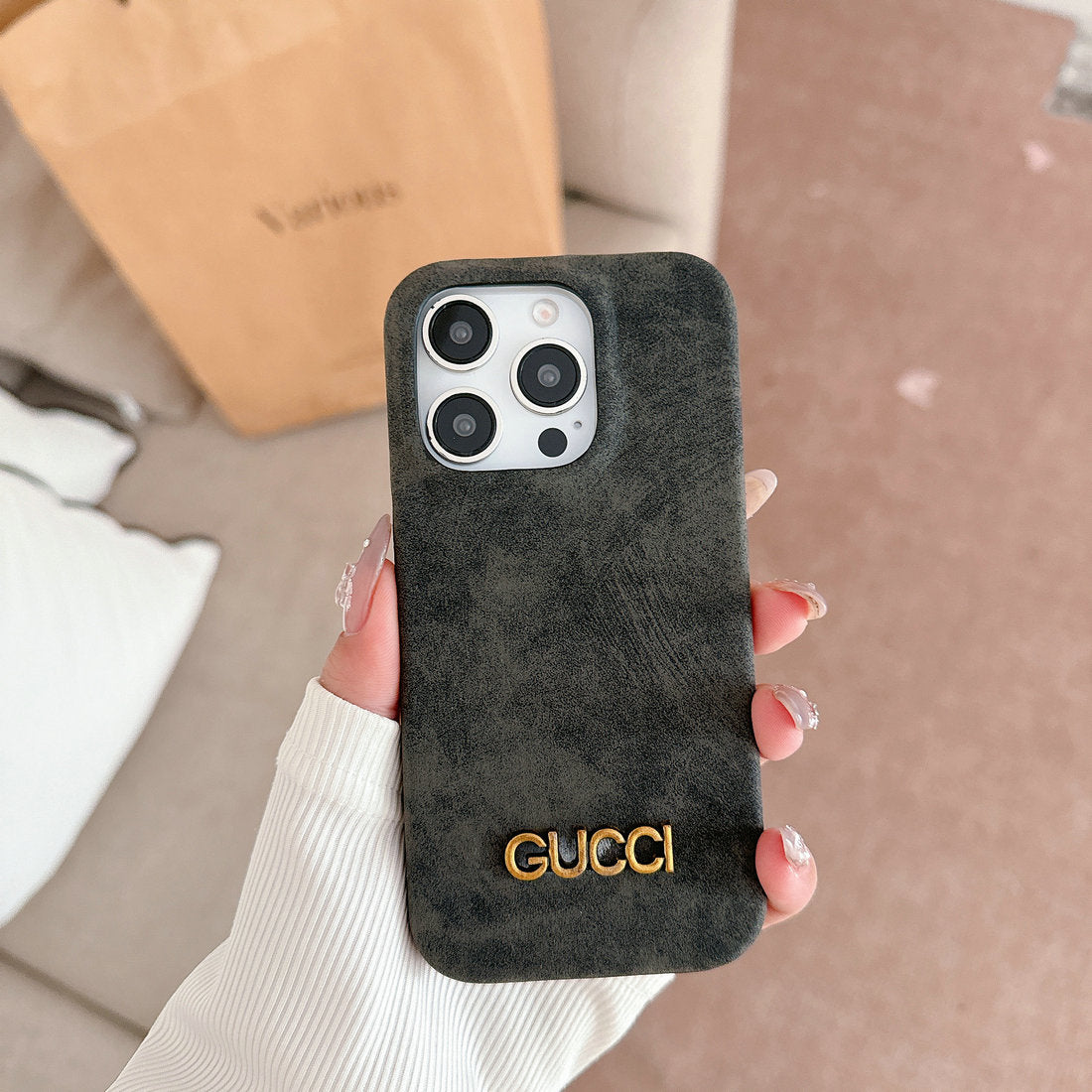 Aurevo Brass Letter Case