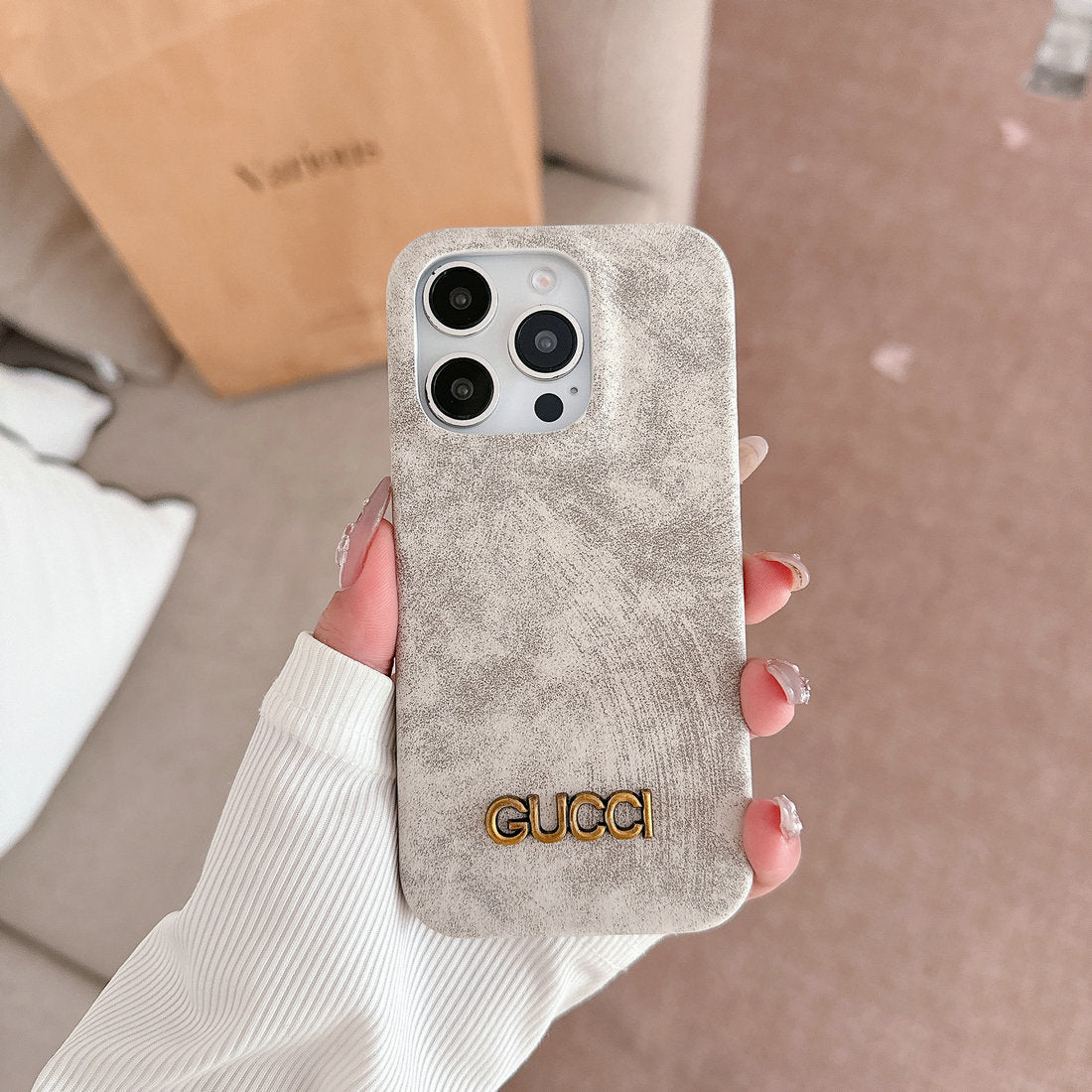 Aurevo Brass Letter Case