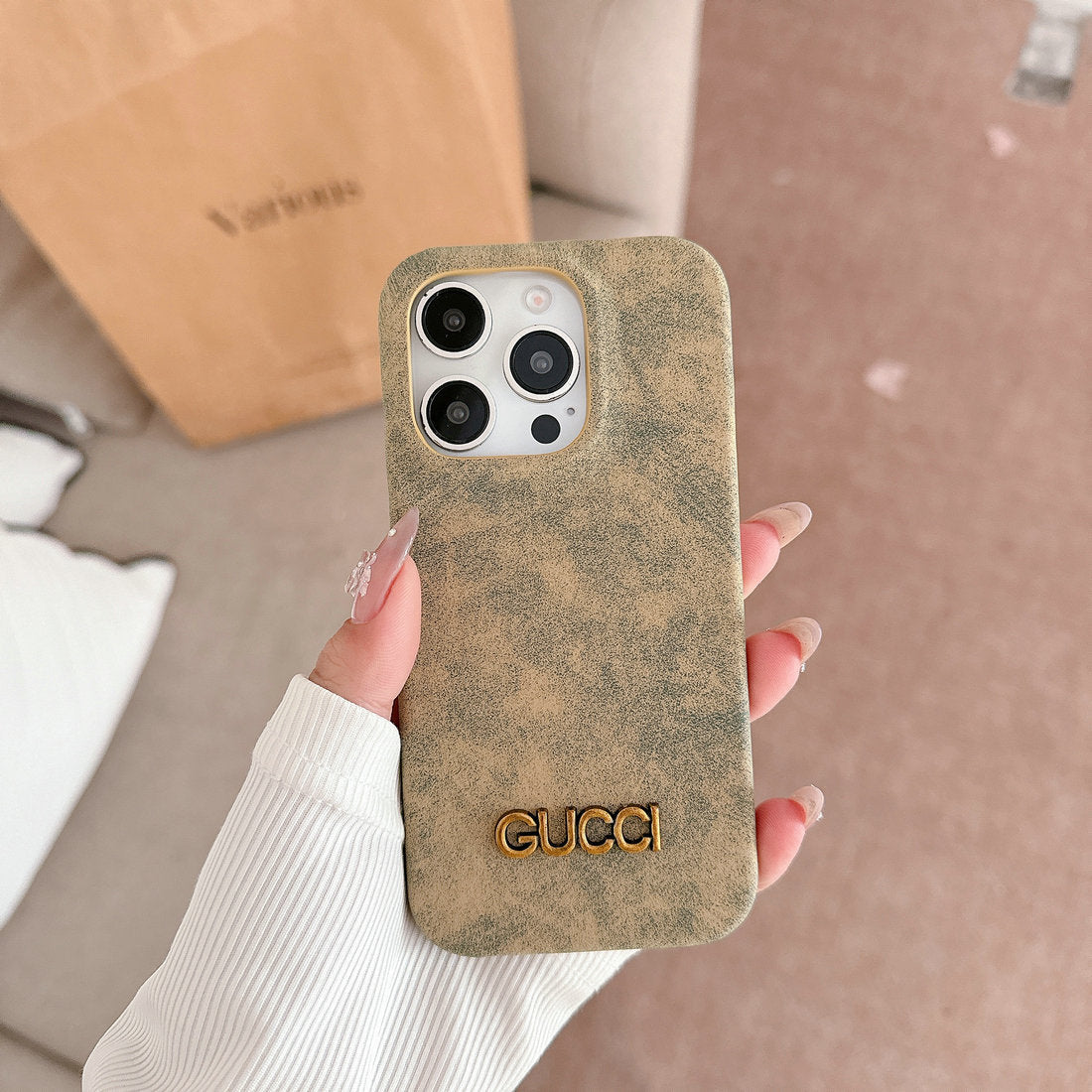 Aurevo Brass Letter Case