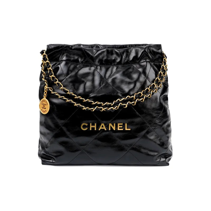 CC Small Handbag Shoulder Bag Shiny Calfskin