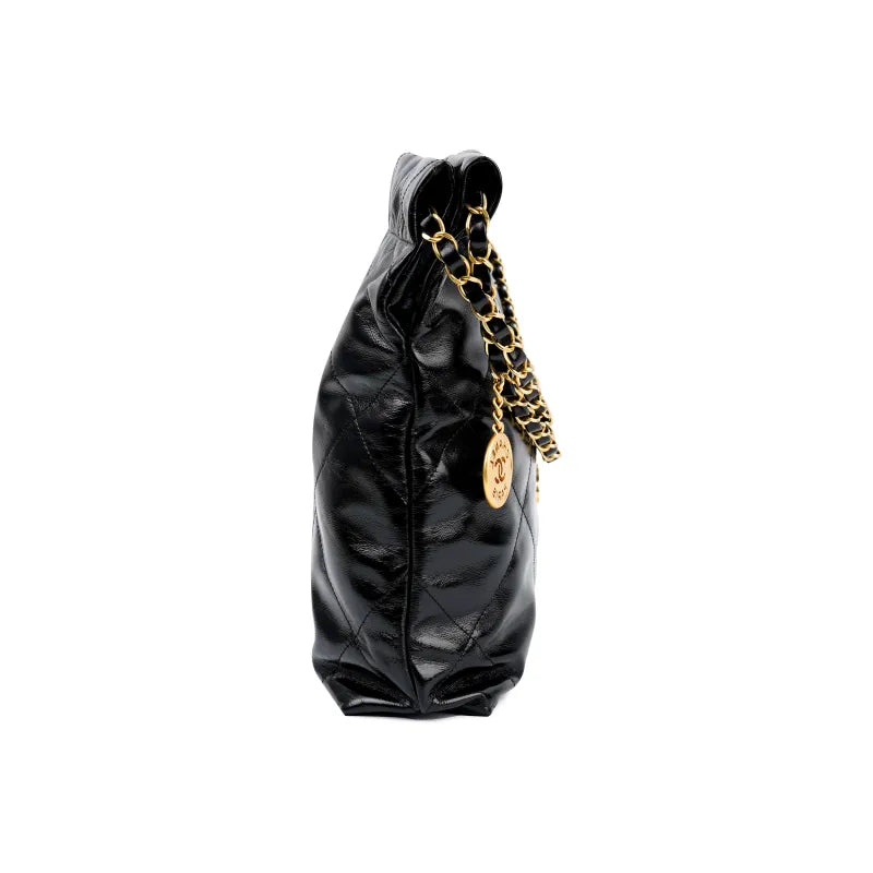 CC Small Handbag Shoulder Bag Shiny Calfskin