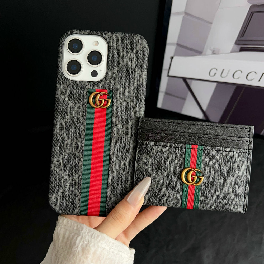 Valtone Classic Duo – GU-Inspired Phone Shell & Card Sleeve (2pc Set)