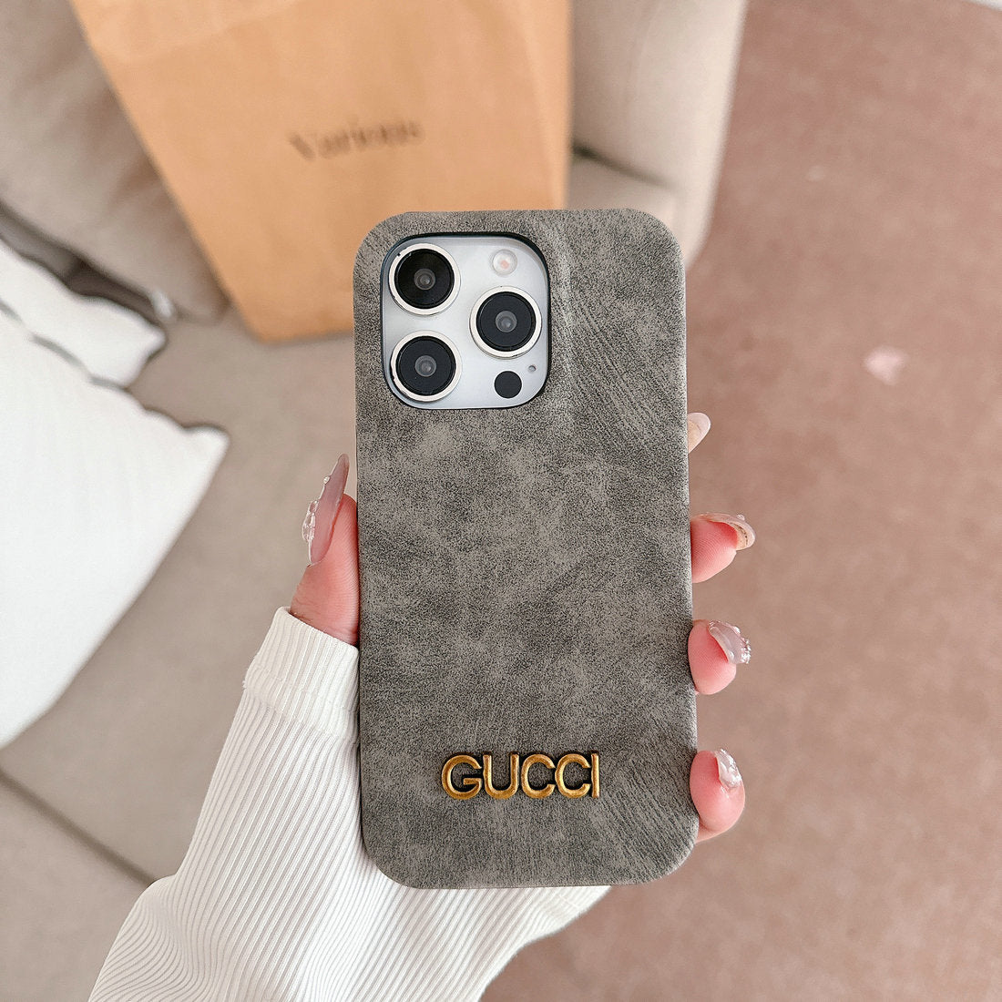 Aurevo Brass Letter Case