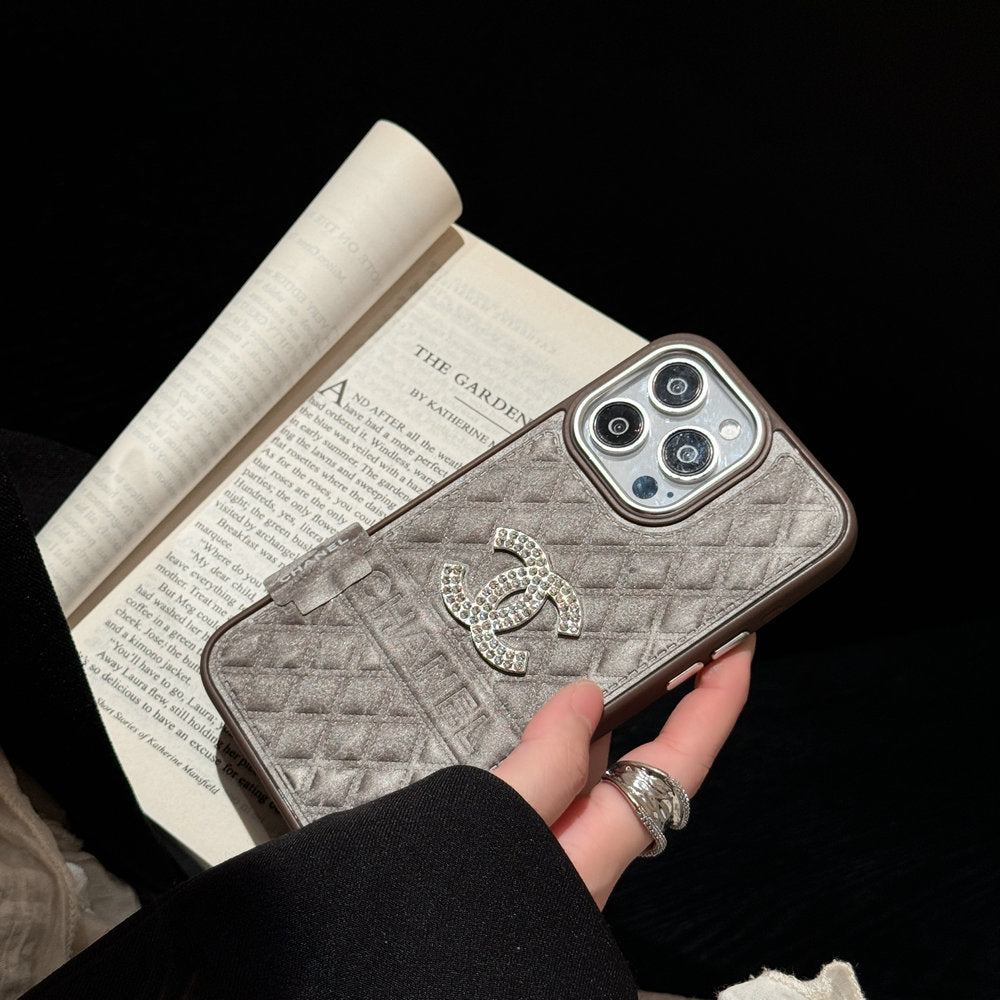 CC Auréla Velvet Shine Logo Case
