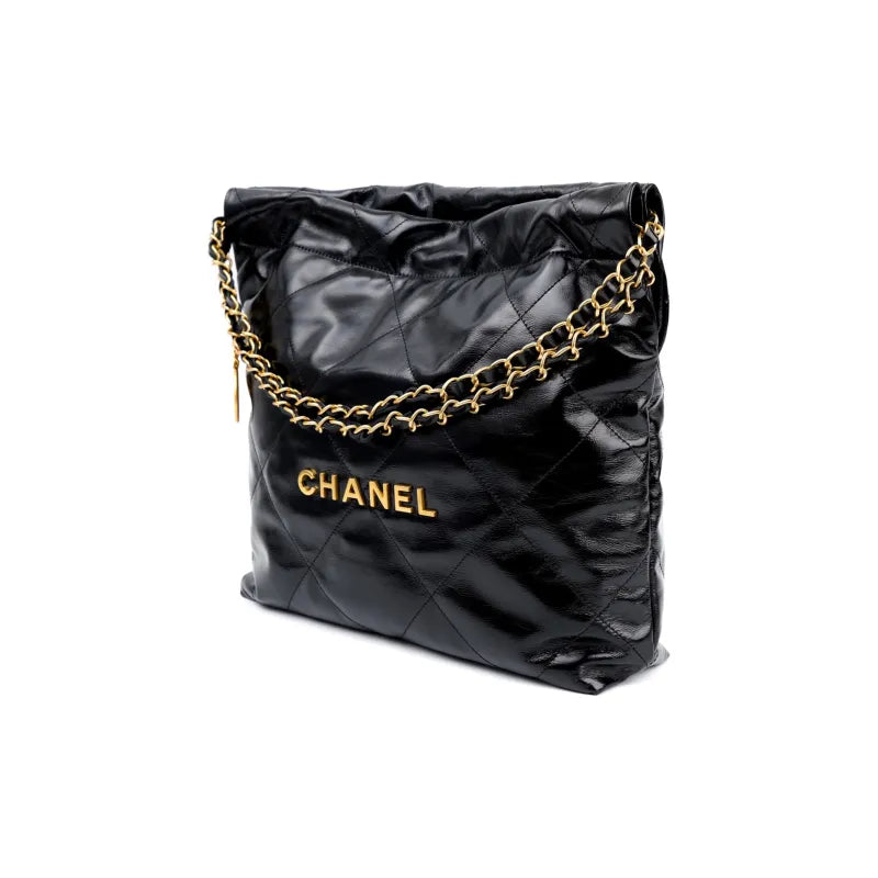 CC Small Handbag Shoulder Bag Shiny Calfskin