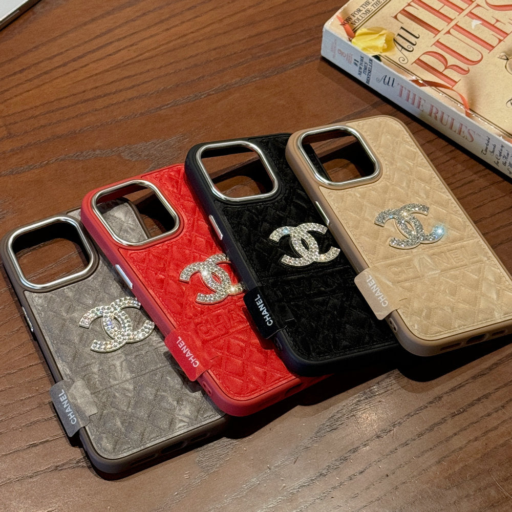 CC Auréla Velvet Shine Logo Case