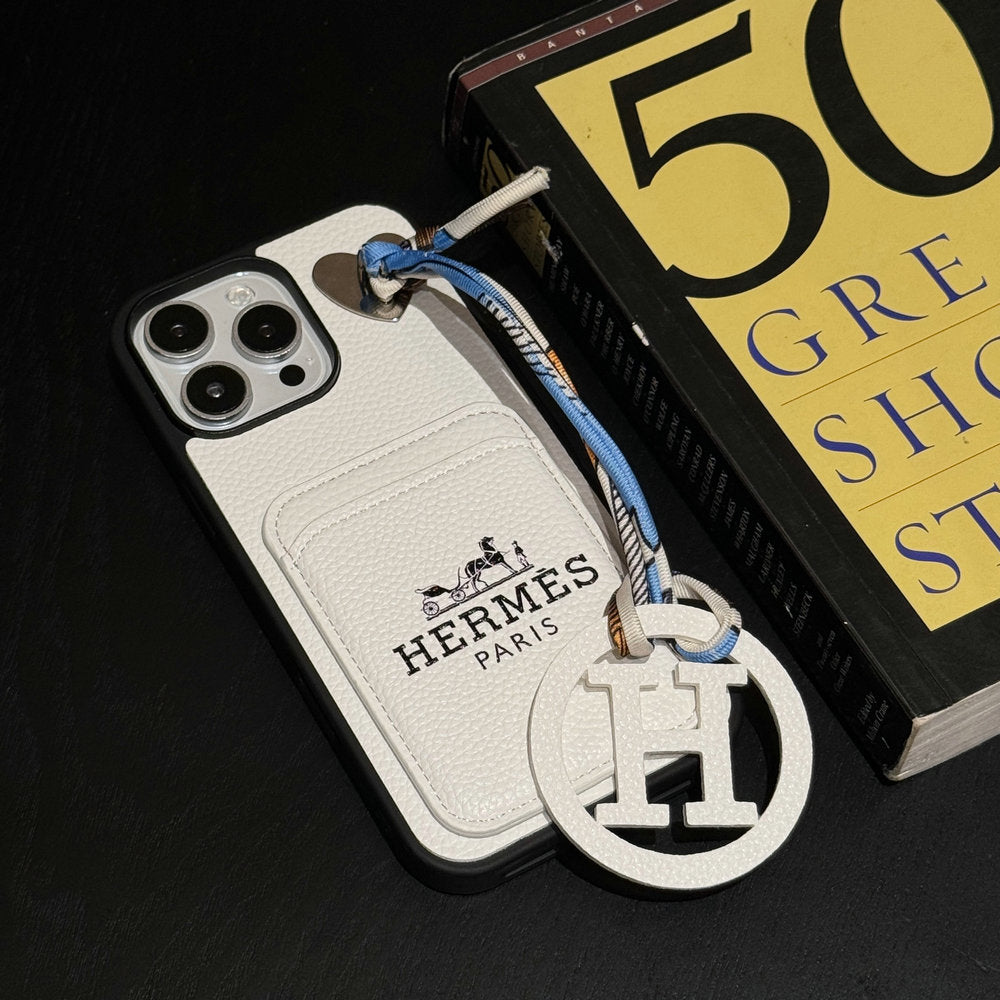 Hermiva Signature Card Case with Lanyard