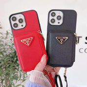 PP Phone Case With Purse For iPhone