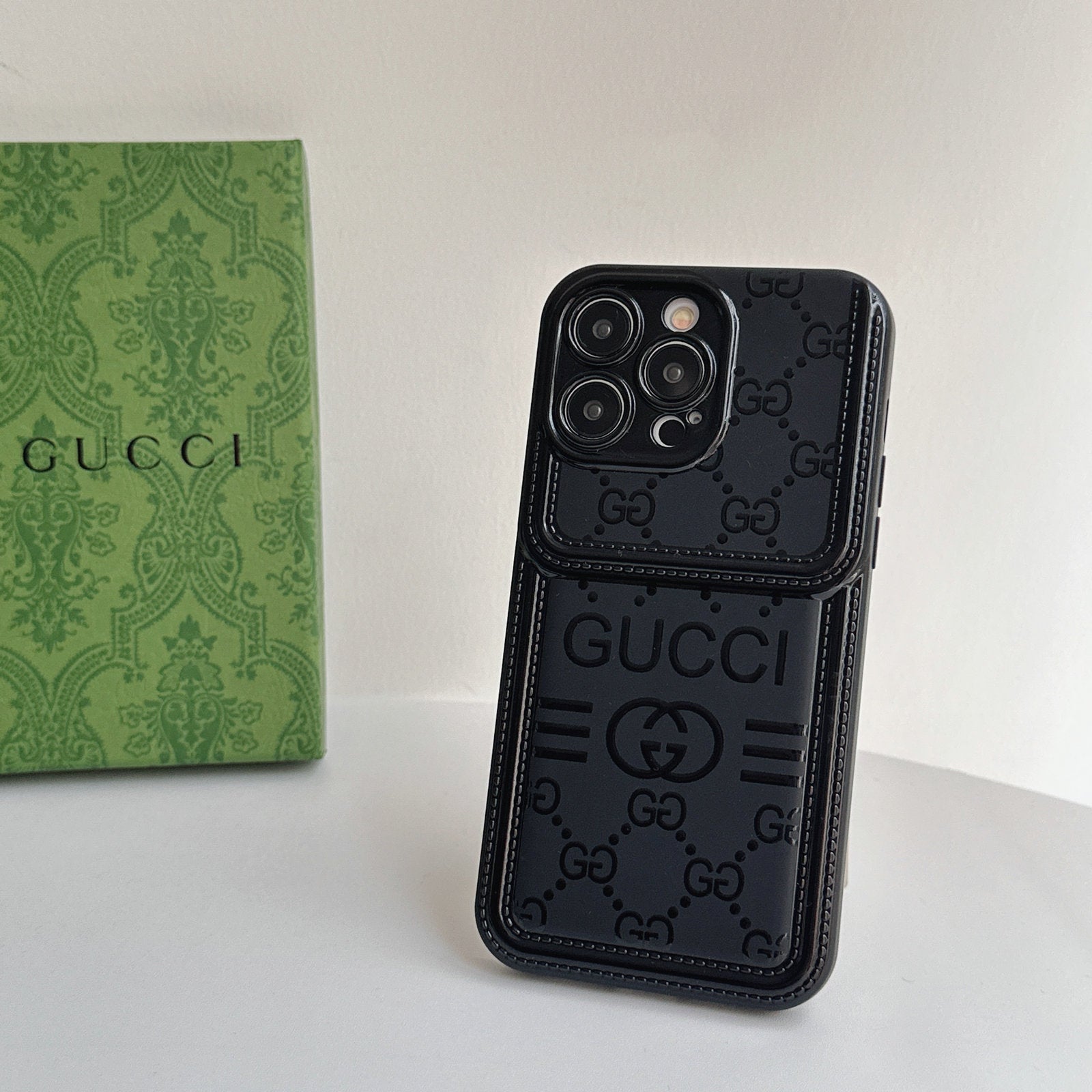 GG Pure Black Premium Phone Case