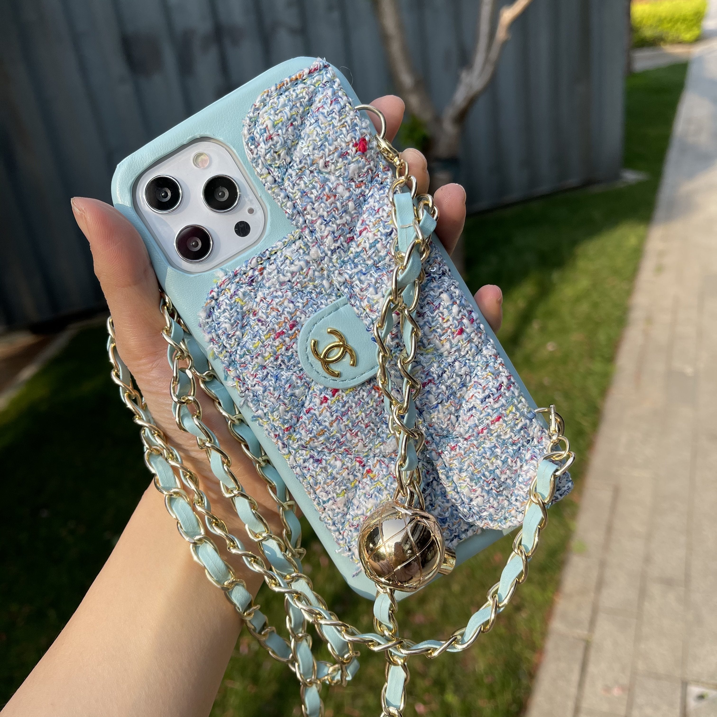 Diamond Girl Fancy Phone Case For iPhone