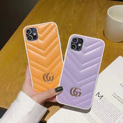 Fancy Touch Leather Phone Case For iPhone