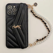 YS1 Handbag Pearl Chain Case