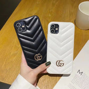 Fancy Touch Leather Phone Case For iPhone