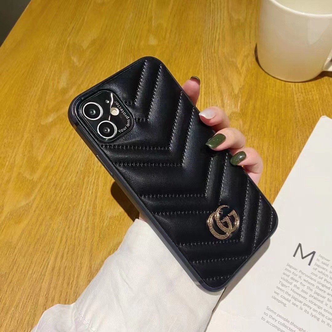 Fancy Touch Leather Phone Case For iPhone