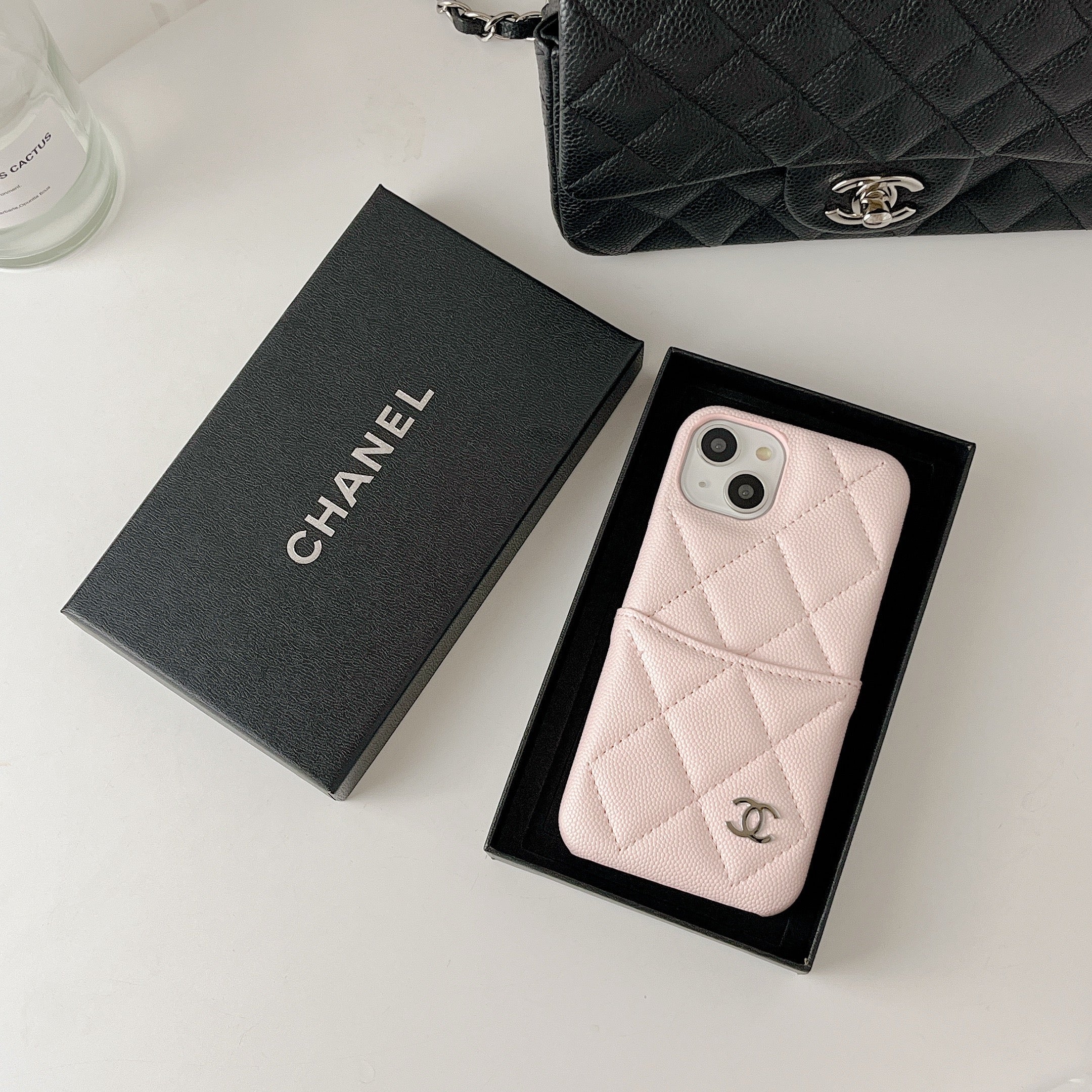 CC Official Website Winter Latest Lychee Pattern Phone Case