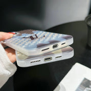 LoveV Scalding Silver Frosted Phone Case