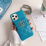 CC Fun Phone Case For iPhone with Purse & Strape