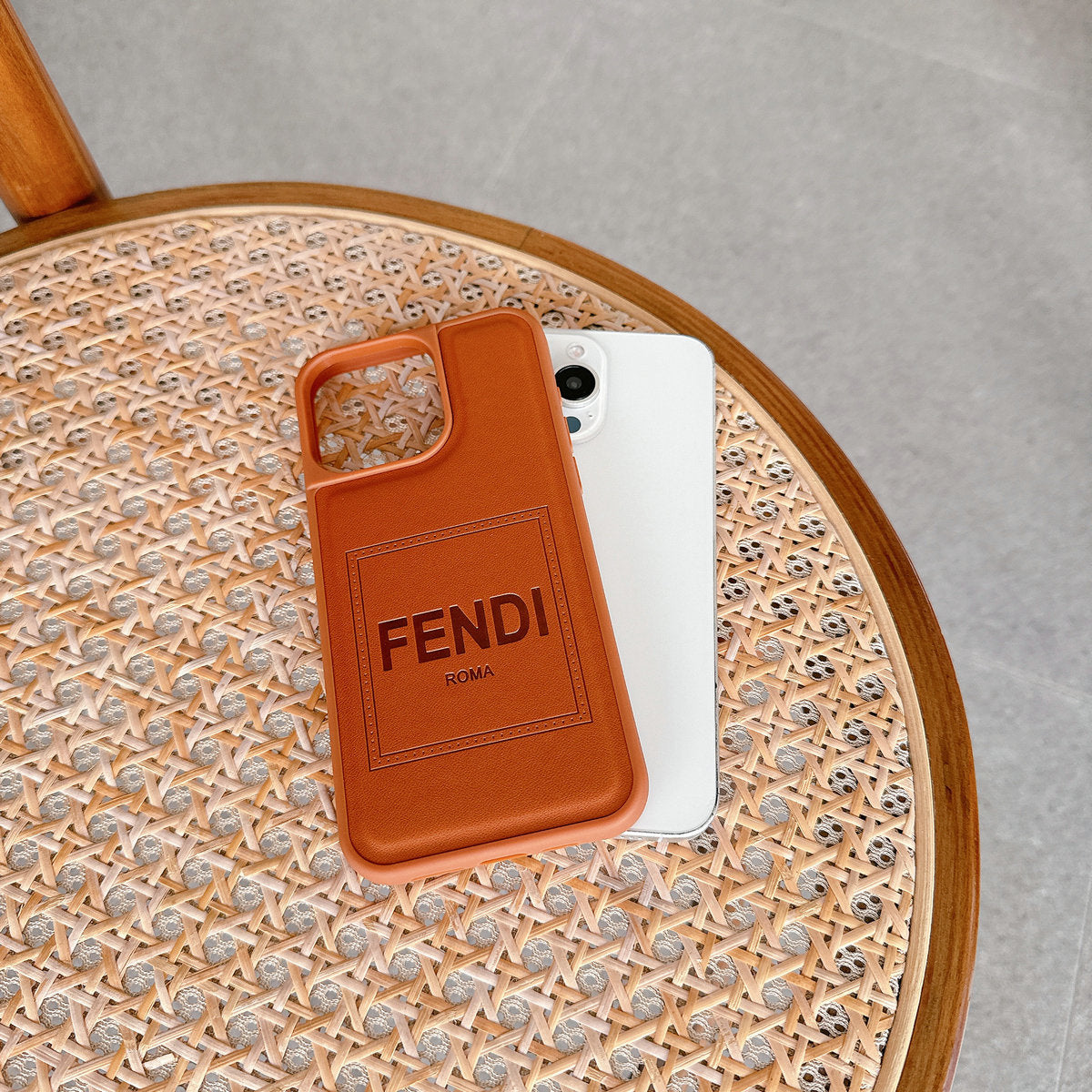 FD Leather Embossed Phone Case