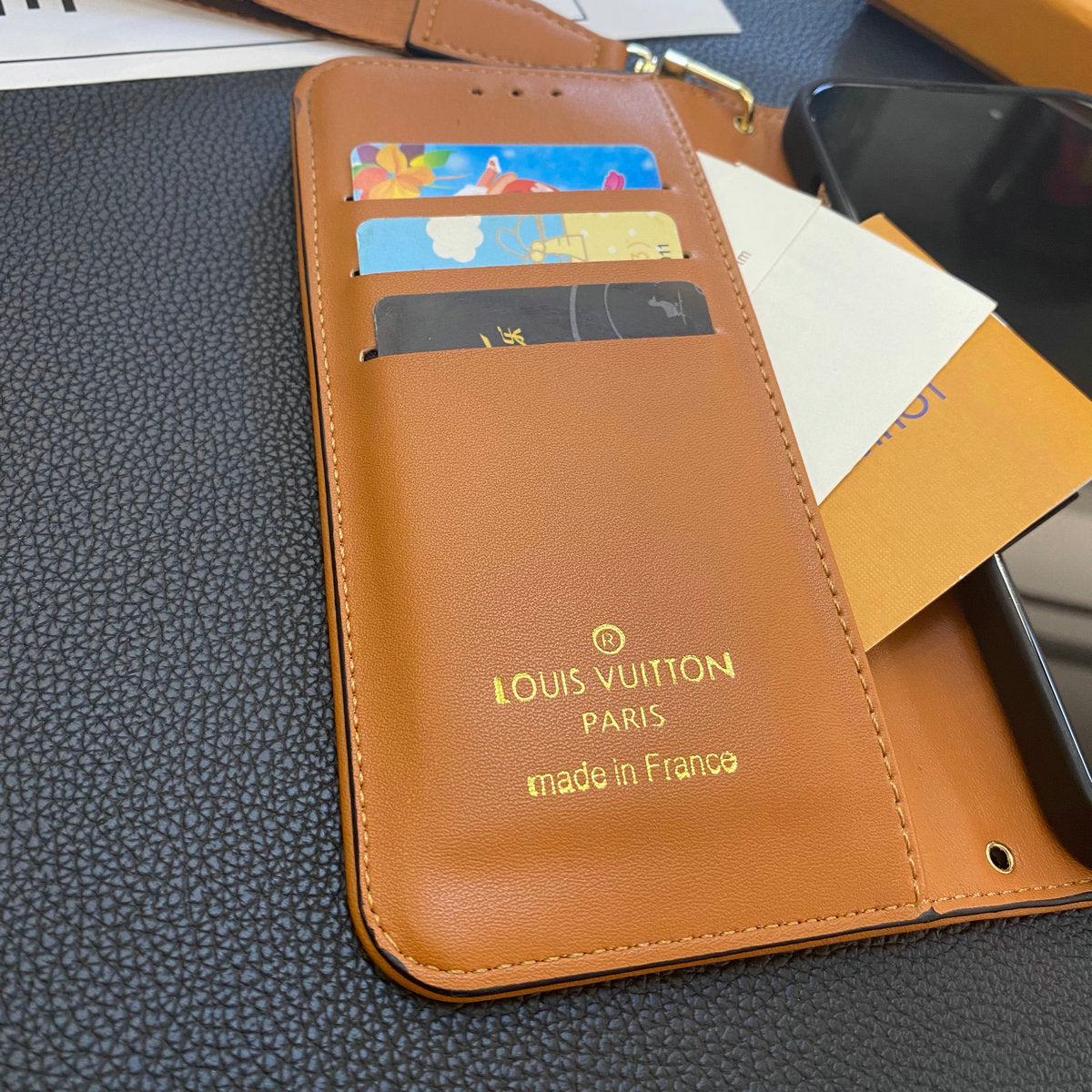 LoveV &GG 2023 Early Autumn Flip Leather Case SAMSUNG