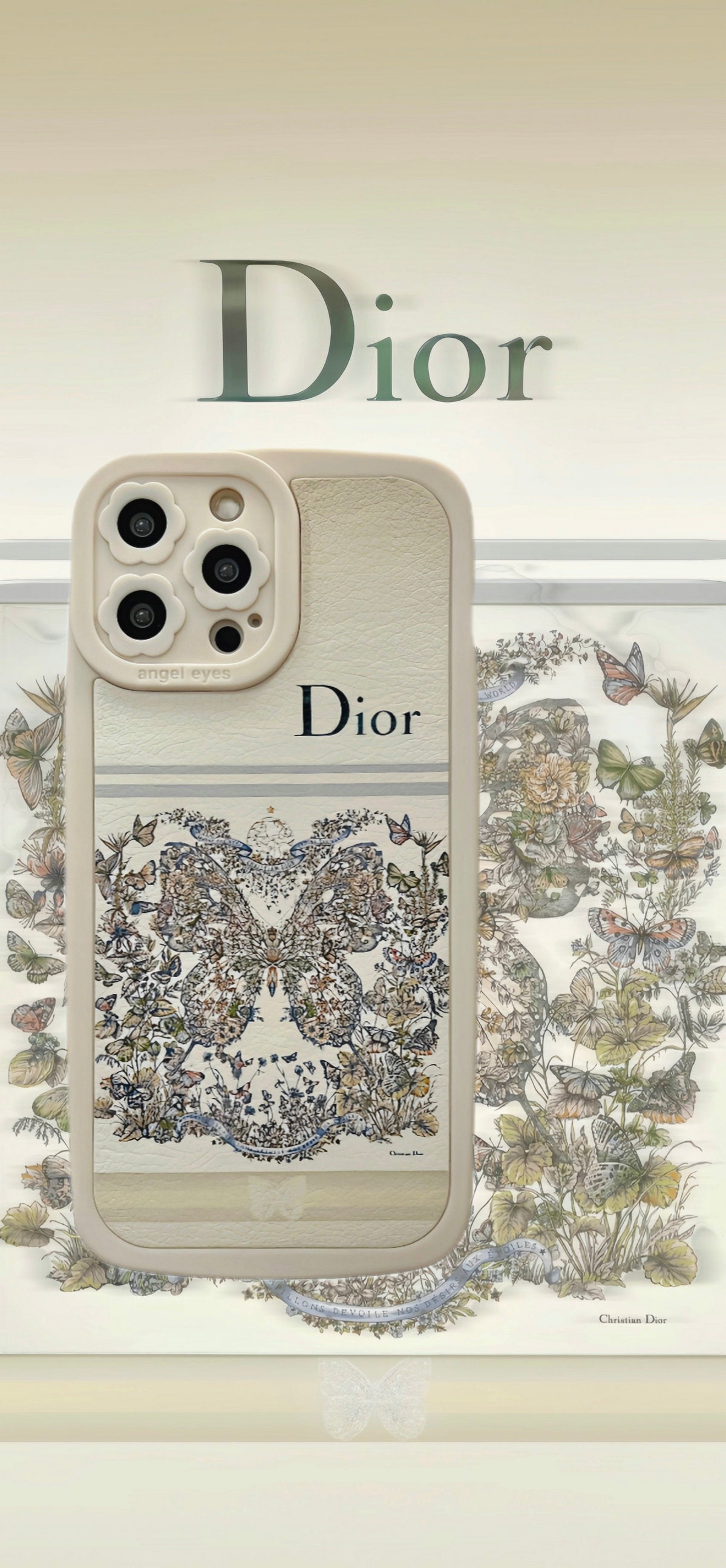 DD Early Spring Skin-friendly Butterfly Case