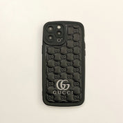 GG Spring Latest Logo Embossed with Glitter Phone Case