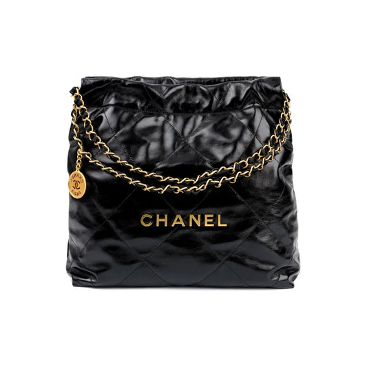CC Small Handbag Shoulder Bag Shiny Calfskin