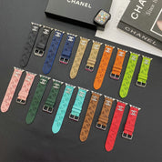 CC 2023 Autumn Patent Leather IWatch Strap