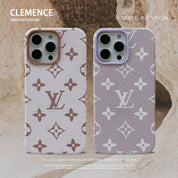 LoveV Litchi Pattern Full Protection Phone Case