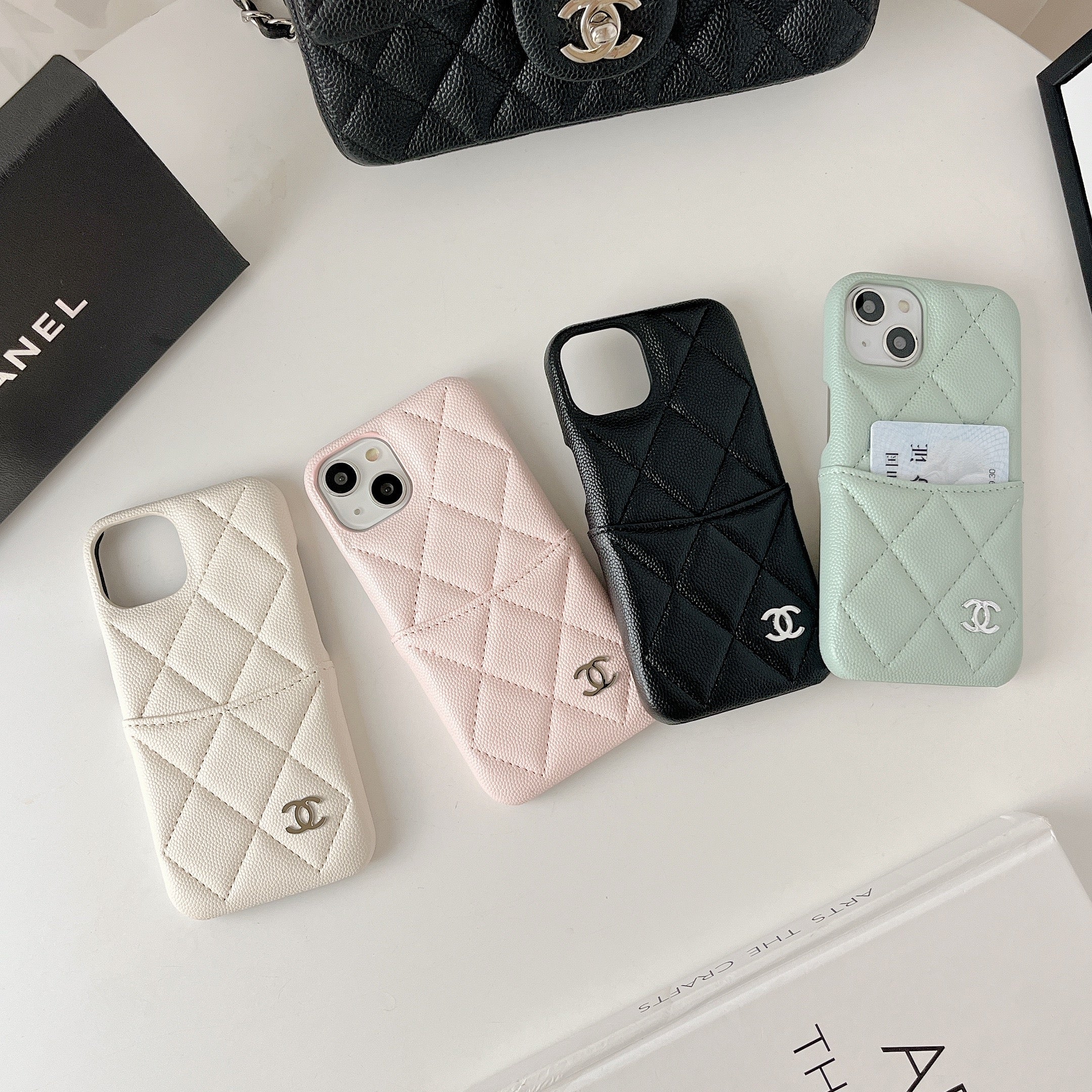 CC Official Website Winter Latest Lychee Pattern Phone Case