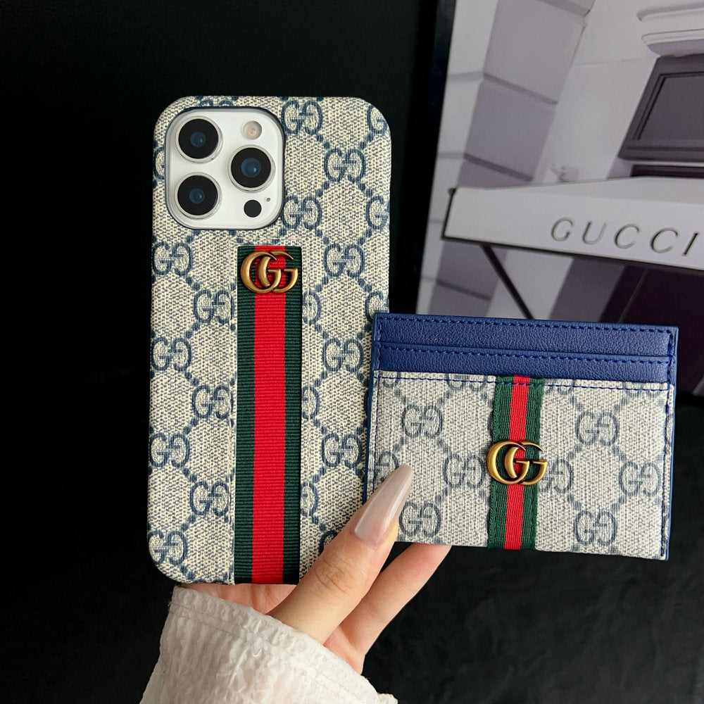 Valtone Classic Duo – GU-Inspired Phone Shell & Card Sleeve (2pc Set)