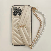 YS1 Handbag Pearl Chain Case