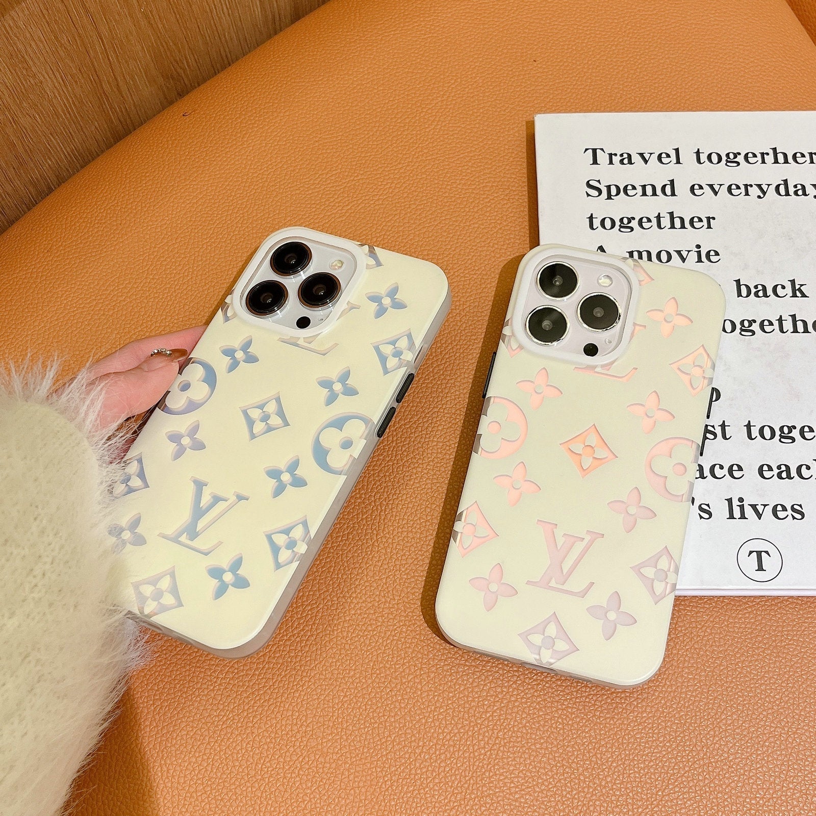 Spring Latest Laser silver Scrub Phone Case