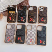 Fancy Vintage Electroplated   Phone Case