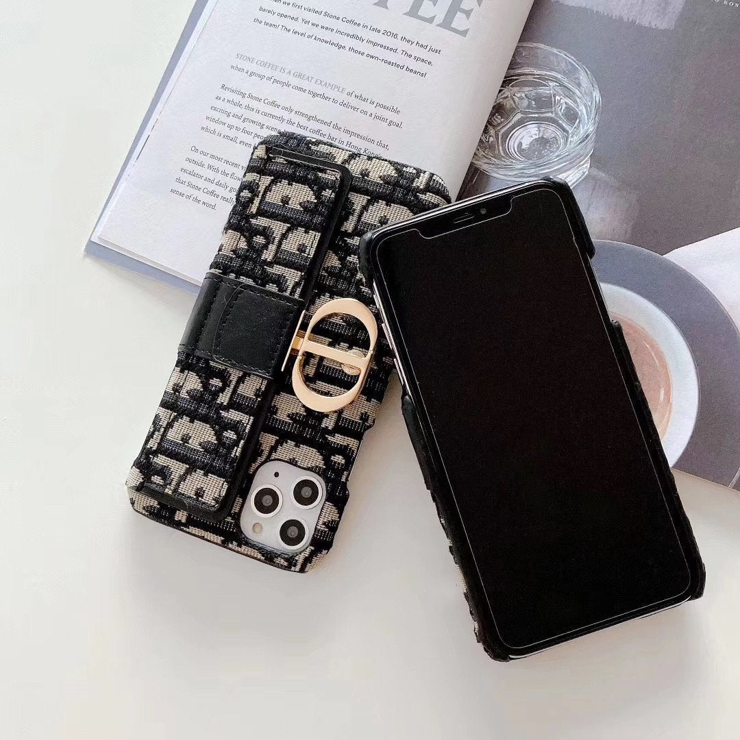 Transparent D Fashion Embroidery Phone Case For iPhone