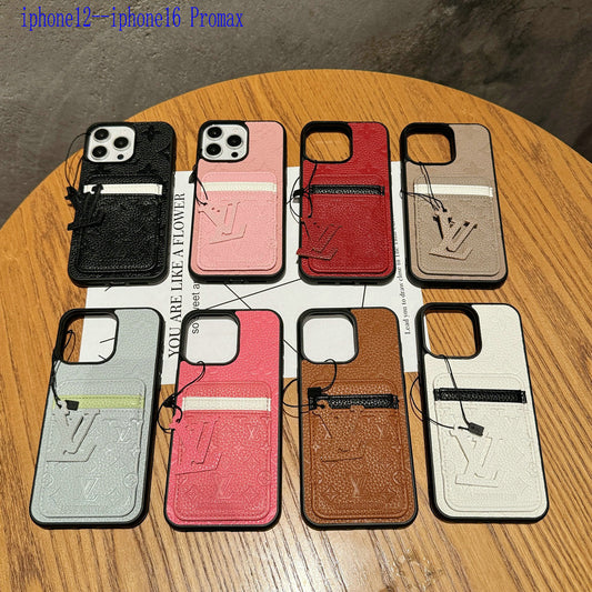 Duogram Embossed Split-Tone Card Case