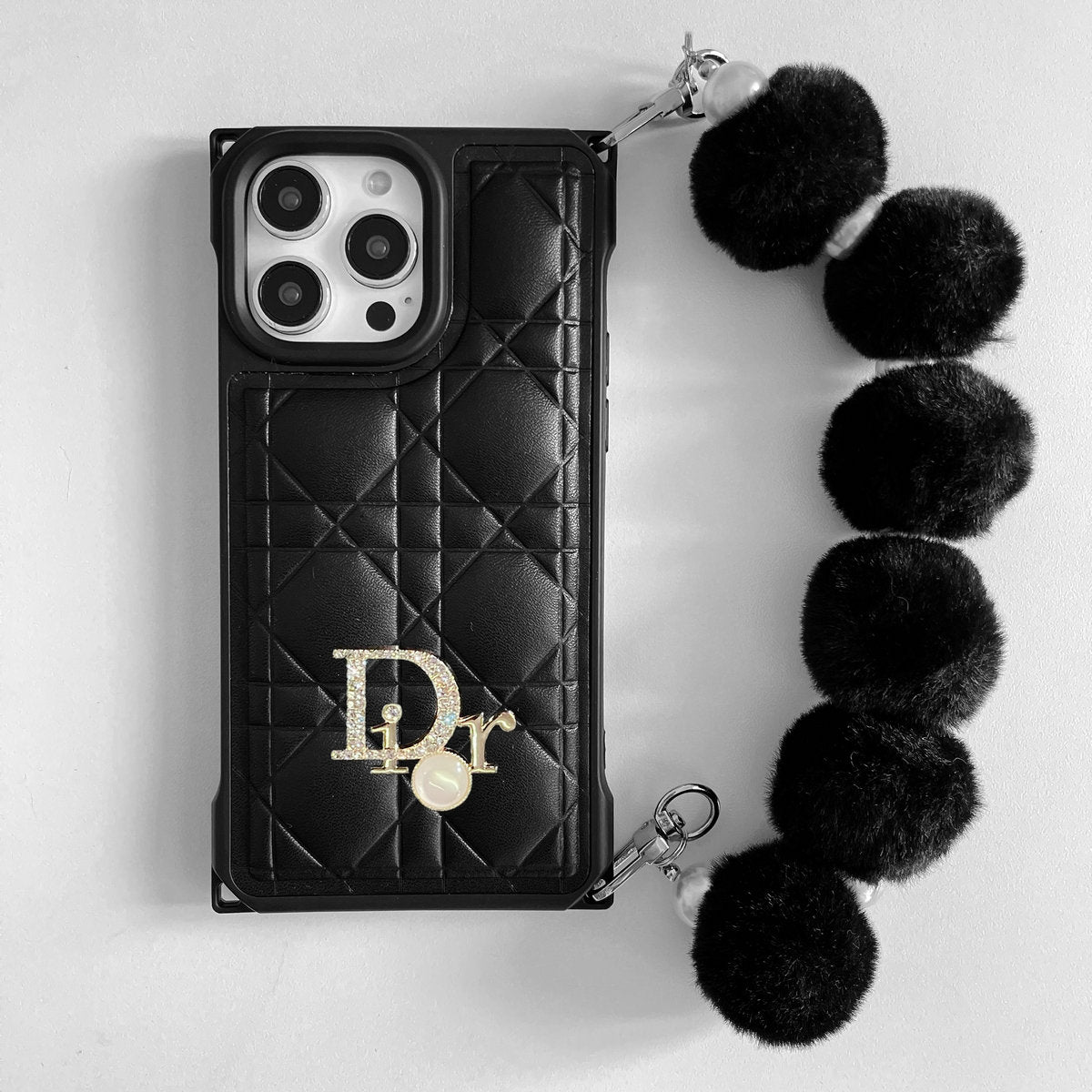 CD Plush Ball Bracelet Case