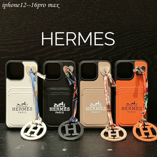Hermiva Signature Card Case with Lanyard