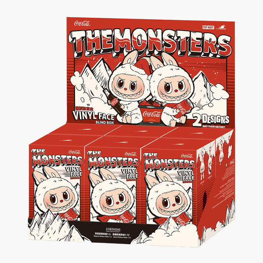 Pop Mart Labubu The Monsters Coca Cola Series Vinyl Face