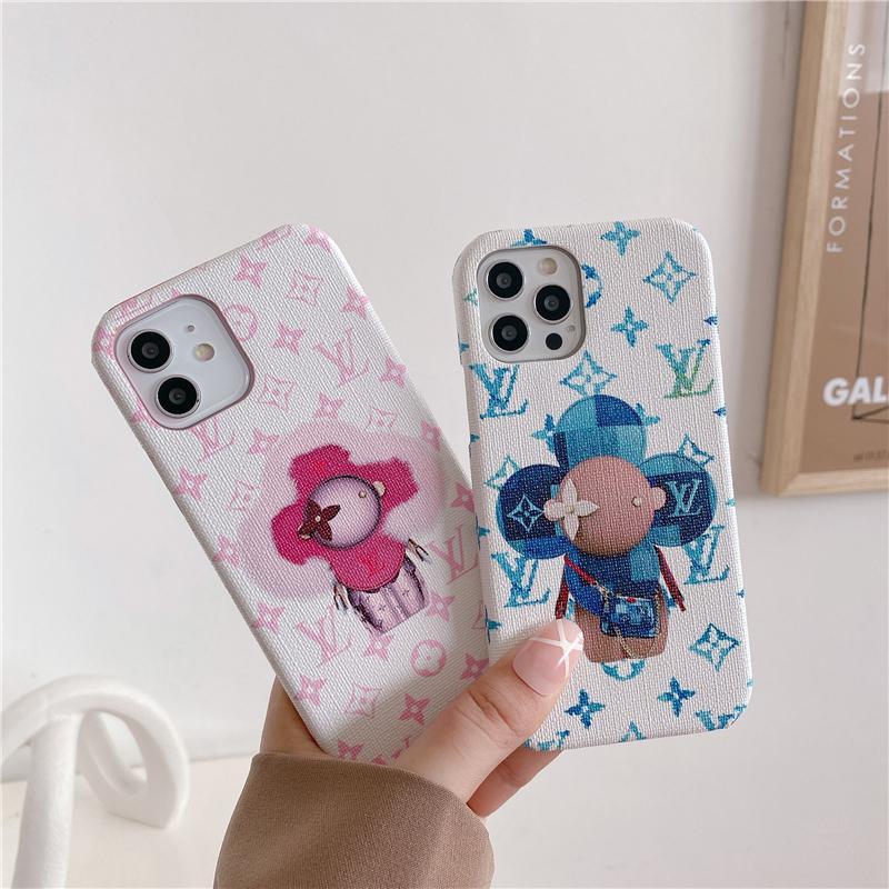 Floral Head Phone Case For Samsung