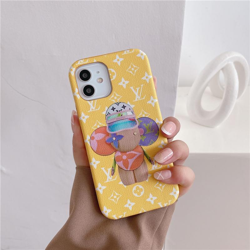 Floral Head Phone Case For Samsung