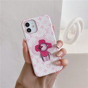 Floral Head Phone Case For Samsung