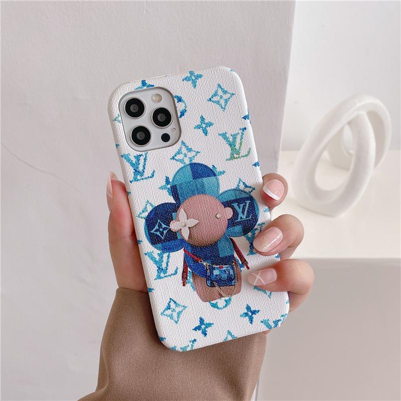 Floral Head Phone Case For Samsung