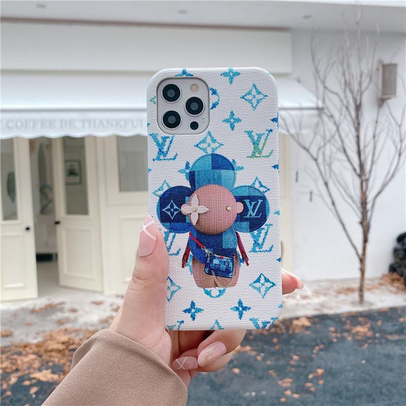 Floral Head Phone Case For Samsung