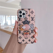 Floral Head Phone Case For Samsung