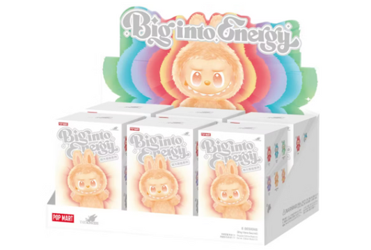 Pop Mart Labubu The Monsters Big Into Energy Series Vinyl Plush Pendant Single Blind Box