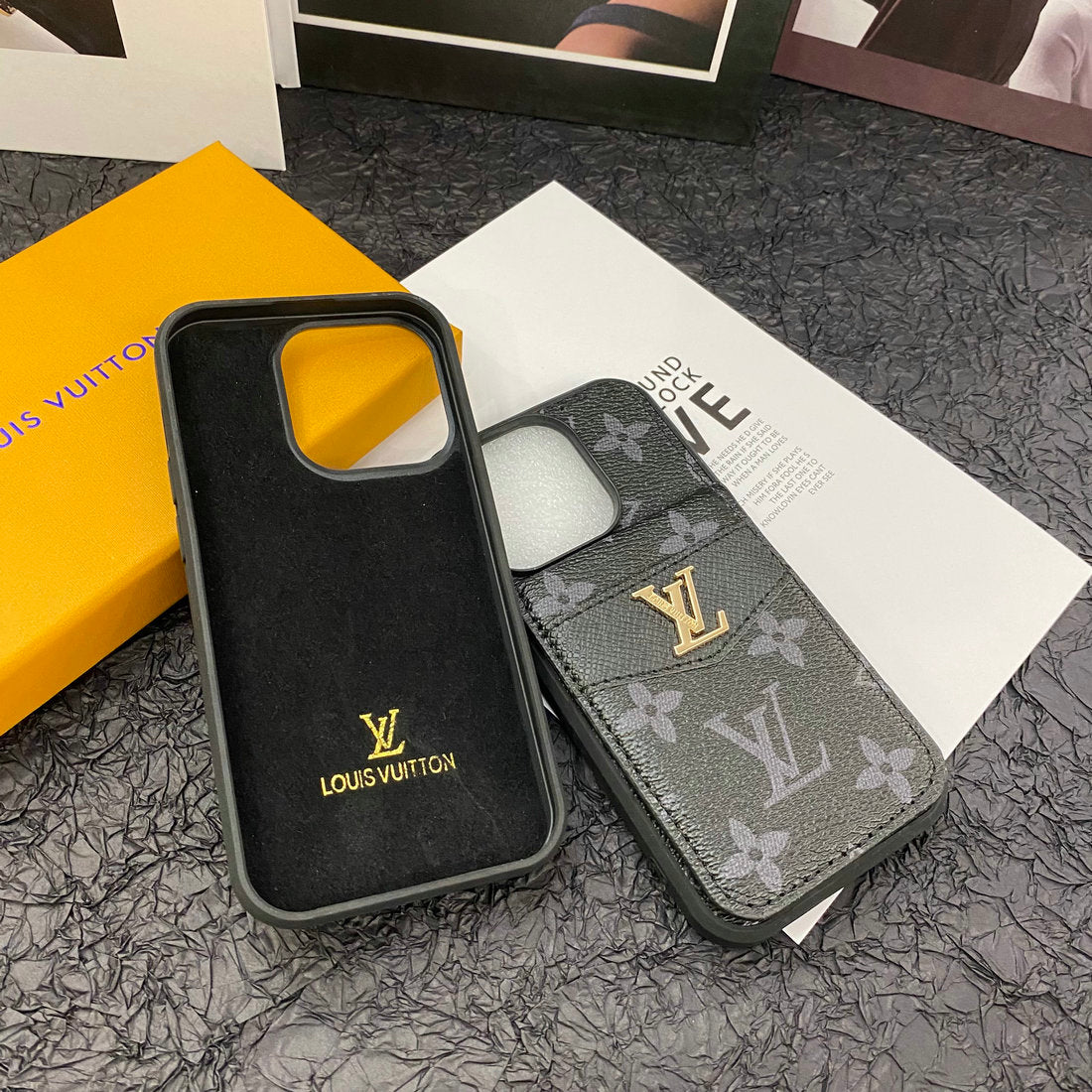 LoveV&GG  Flip Card Holder Case