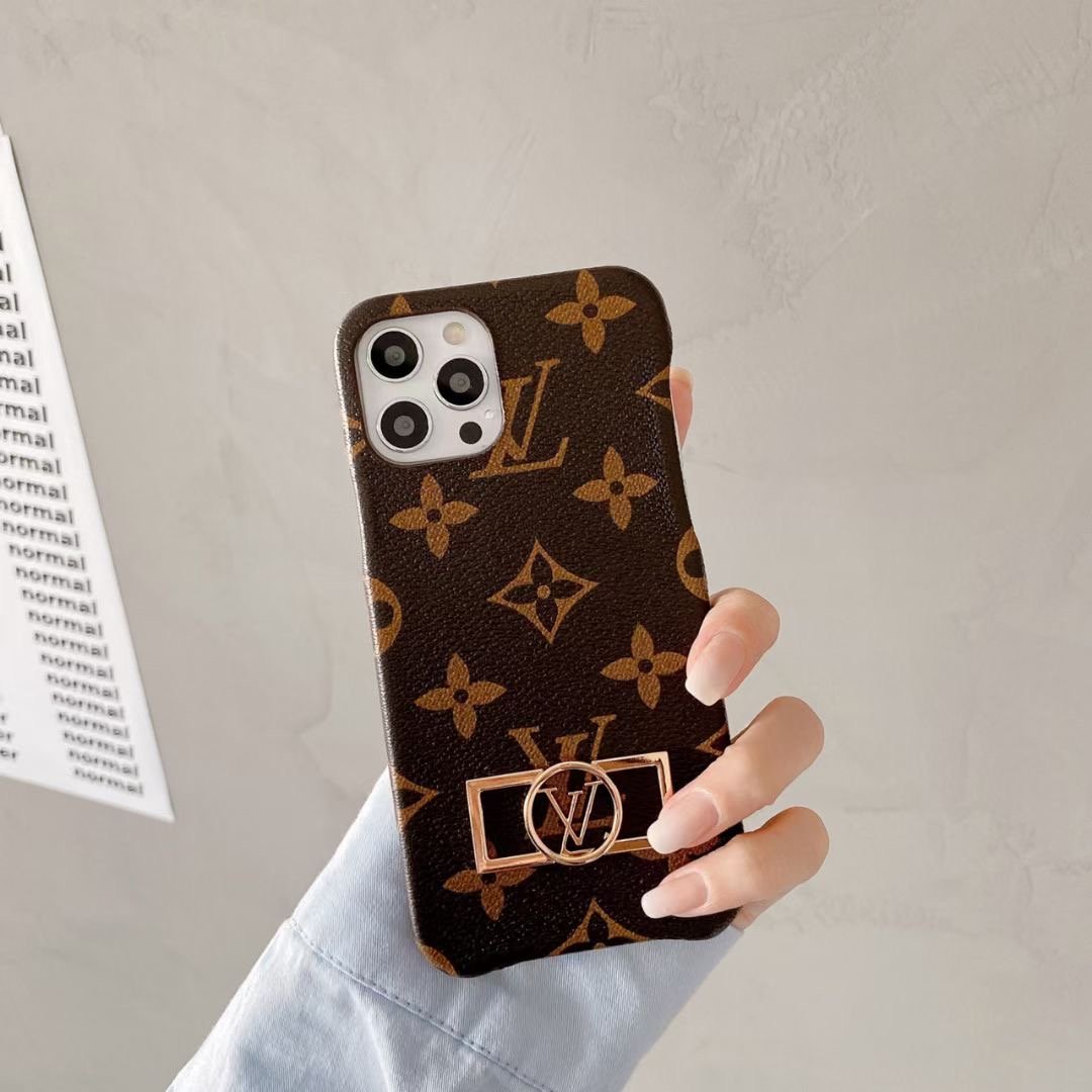 Vintage Floral Printed Phone Case For iPhone