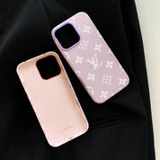 LoveV Litchi Pattern Full Protection Phone Case